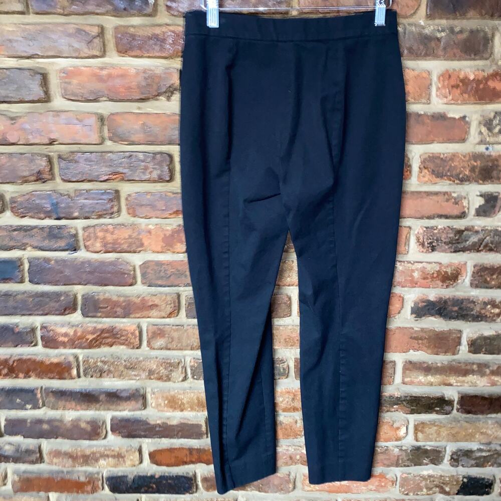 Everlane The Bi-Stretch Side-Zip Cotton Ankle Cropped Work Pants Women's Size 4 - Picture 6 of 8